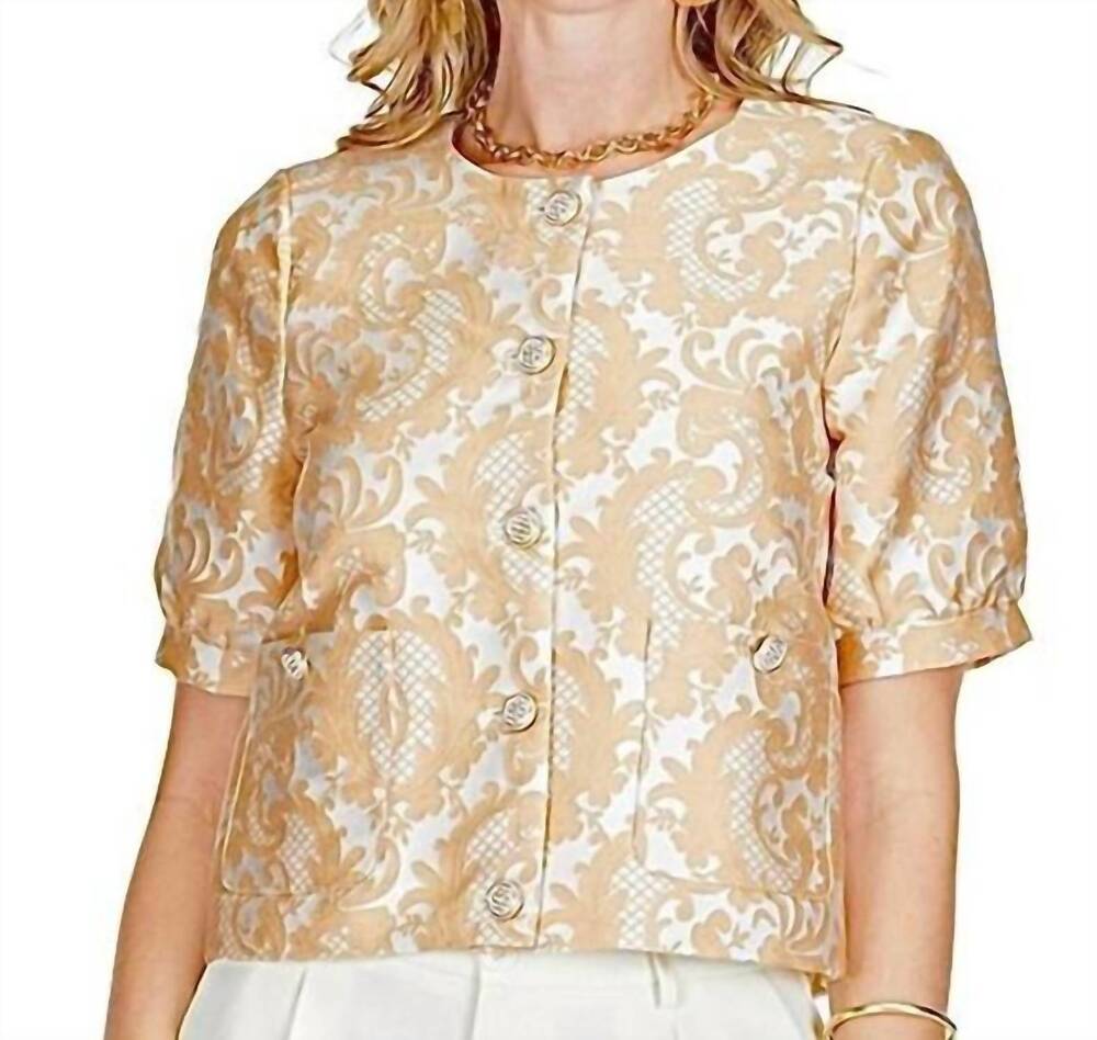 NEW JADE madeline jacket in beige